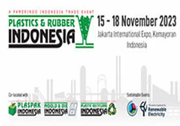 Del 15 al 18 de noviembre, Tederic se reunirá con usted en la feria Plastics & Rubber Indonesia