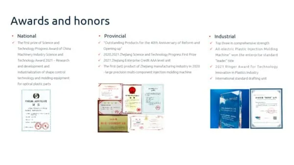 Algunos de los premios y reconocimientos de Tederic
